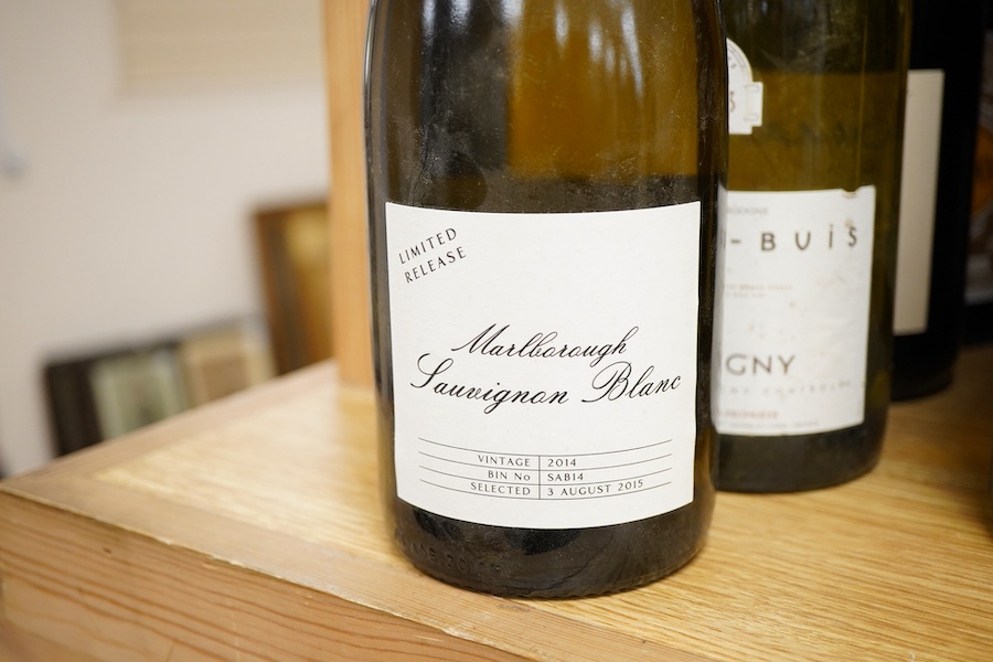 Chateau Liot Sauternes, 2009, two bottles, and twelve other bottles of white wine